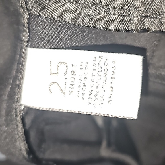 Chico’s Black Size Plus Size 2.5 short /ankle flat front slacks/dressy pants EUC - Picture 13 of 13